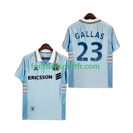 Tenue Olympique de Marseille Gallas 23 1999 Retro Exterieur 1998 Maillot de Foot
